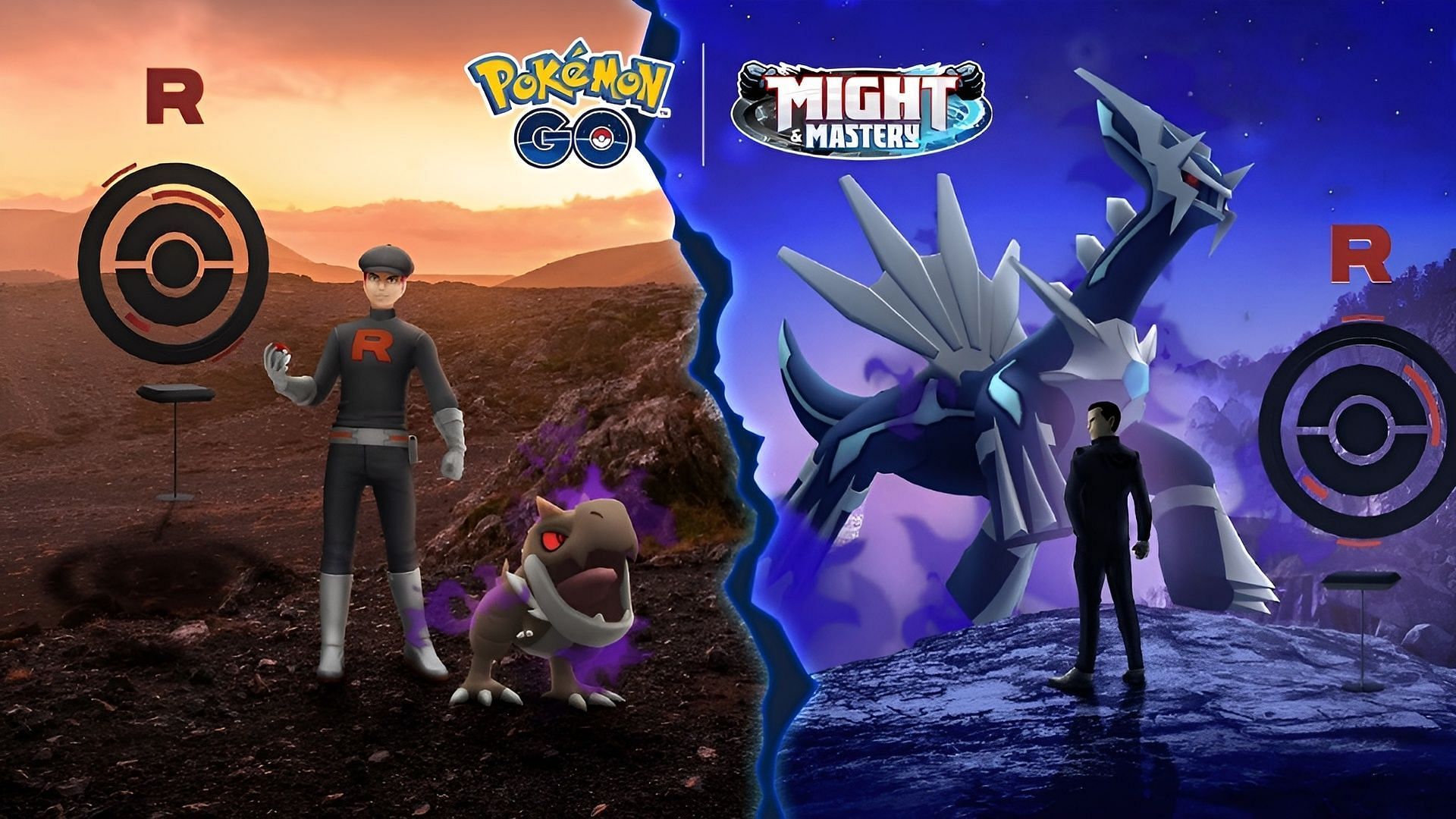 Shadow Dialga in Pokemon GO (Image via TPC)